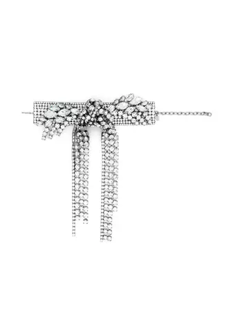 Alexandre Vauthier crystal-embellished Bow Bracelet - Farfetch