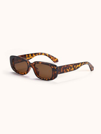 Tortoiseshell Frame Sunglasses | SHEIN USA