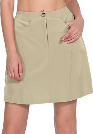 Amazon.com : Little Donkey Andy Women's Athletic Skort Build-in Shorts with Pockets Quick Dry Golf Tennis Sports Casual Skirt : Clothing, Shoes & Jewelry