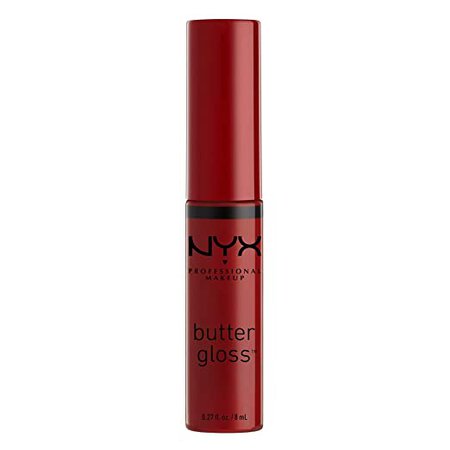 NYX Cosmetics Butter Lip Gloss Red Velvet : Beauty