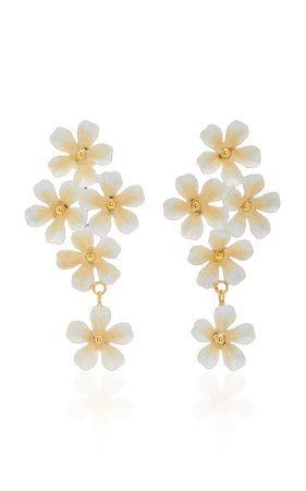 Marlene Floral Drop Earrings by Jennifer Behr | Moda Operandi