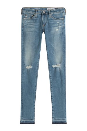 Distressed Skinny Jeans Gr. 28