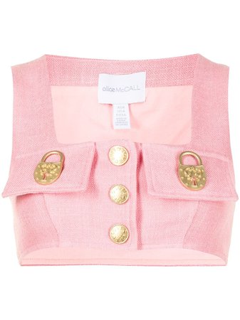 Shop Alice McCall Queenie crop top with Express Delivery - FARFETCH