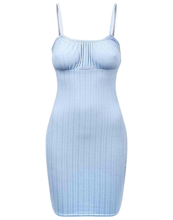 blue Bodycon dress