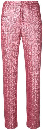 sequin trousers