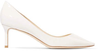 Romy 60 Patent-leather Pumps - Neutral