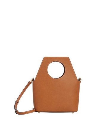 Violeta BY MANGO Circle handles bag