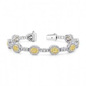 uneek-oval-fancy-yellow-diamond-bracelet-