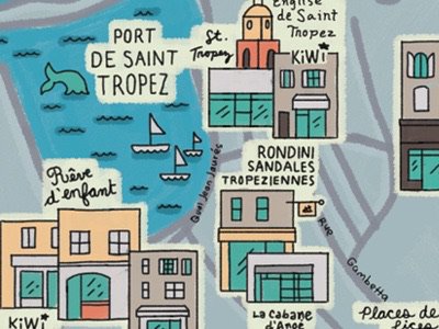 st tropez map for kids