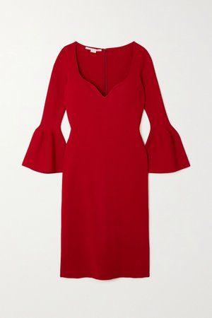 Red Stretch-knit dress | Stella McCartney | NET-A-PORTER