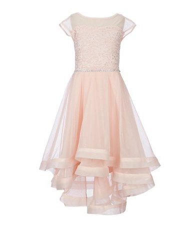 Peach Child Dress