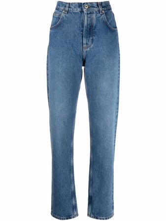 LOEWE джинсы прямого кроя с нашивкой-логотипом - купить в интернет магазине в Москве | Цены, Фото.