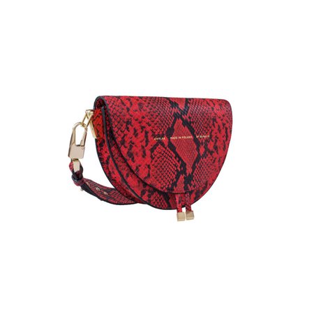 Saddle Bag “red python” - Chylak