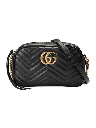 Farfetch Gucci GG Marmont Small Matelassé Shoulder Bag