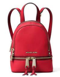michael kors red backpack - Google Search