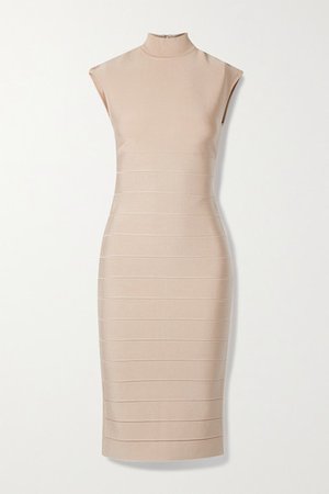 Icon Bandage Midi Dress - Blush