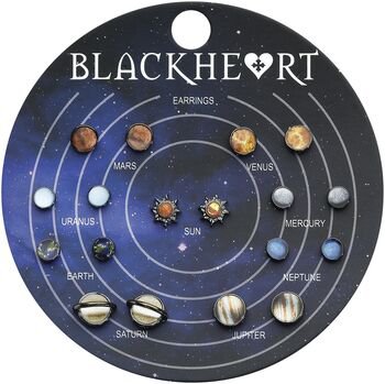 Solar System | Blackheart Earring Set | null