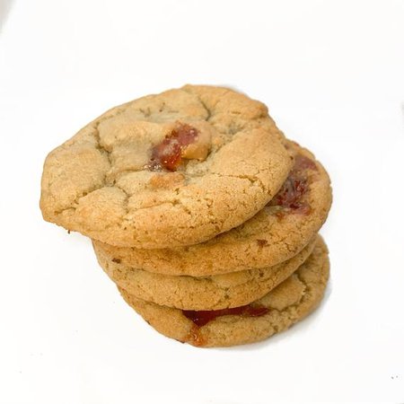 Vegan Peanut Butter & Jam Cookies | Etsy