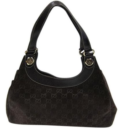 Gucci Saddle Handbag Brown Suede Shoulder Bag - Tradesy
