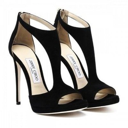 black jimmy choo heels pumps