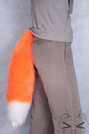orange fox tail