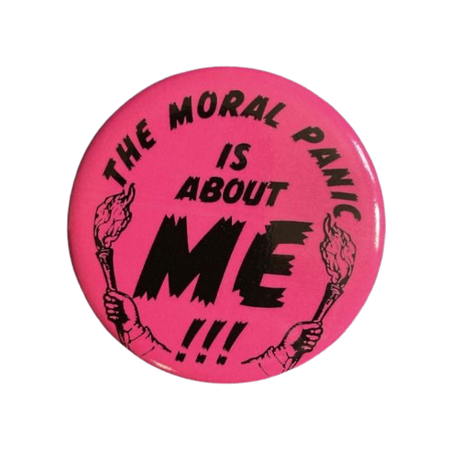 moral panic pin ❦clip by strangebbeast