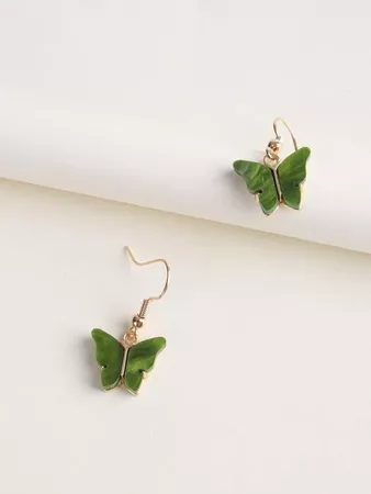 Butterfly Decor Drop Earrings | SHEIN USA