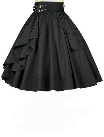 Gothic Stow Away Skirt