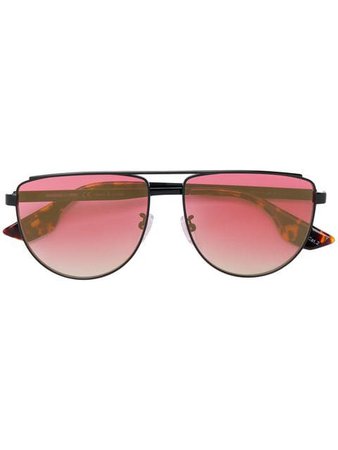 Alexander McQueen Sunset Aviator Sunglasses