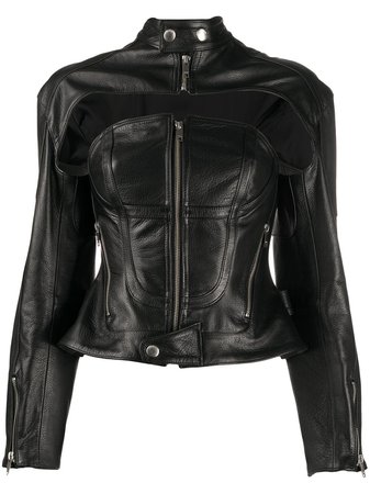 AMBUSH Riders bolero-style jacket black 12111983 - Farfetch