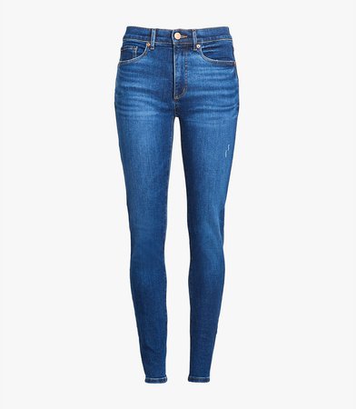 Skinny Jeans in Rich Authentic Indigo Wash | LOFT