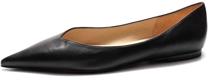 LOU.EARL - Vivienne Ultra-Pointed Flats In Black