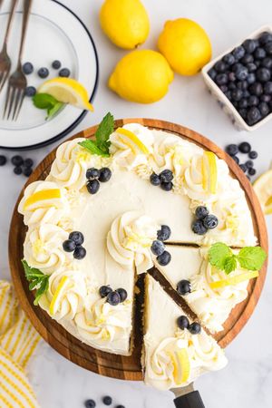 blueberry lemon cake - Recipe Girl