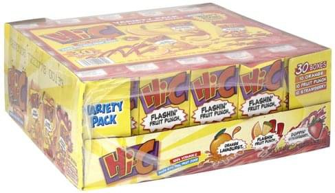 Hi C Variety Pack Fruit Drink Boxes - 30 ea, Nutrition Information | Innit