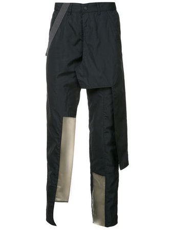 A-Cold-Wall* Perspex Panel Trousers CW8WUTT03 Blue | Farfetch
