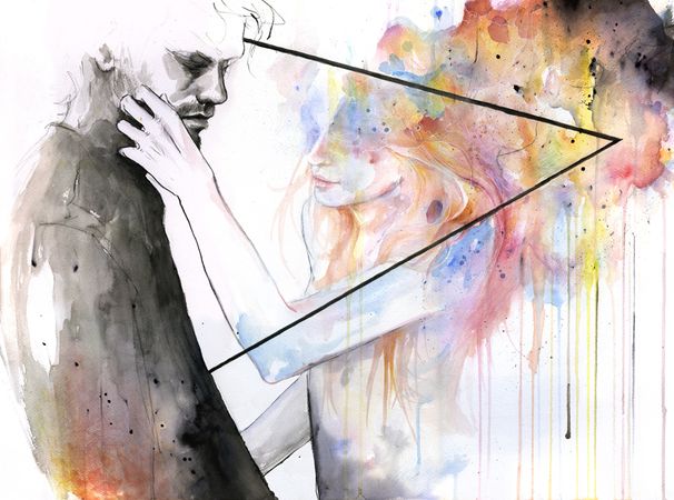 two different lights by agnes-cecile on DeviantArt
