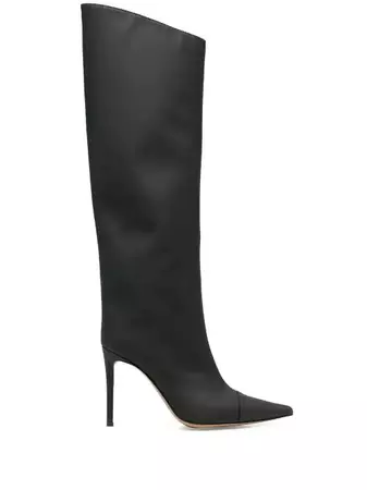 Alexandre Vauthier Pointed Toe knee-high Boots - Farfetch