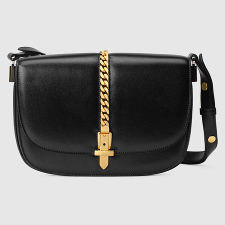 Black Sylvie 1969 small shoulder bag | GUCCI® UK