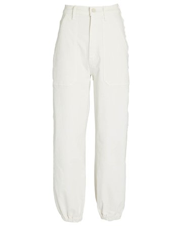 MOTHER Wrapper Patch Springy Ankle Cargo Pants | INTERMIX®