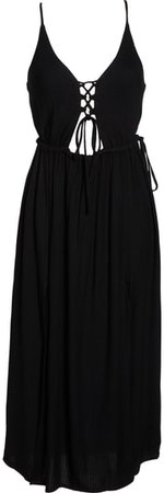 O'Neill Cory Open Back Cover-Up Midi Dress | Nordstrom