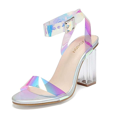 Opal Holographic heel