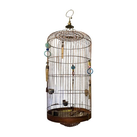 Late 19th-Early 20th Century Chinese Hanging Birdcage