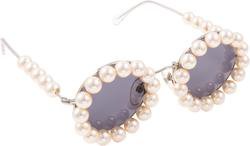 Chanel Spring 1994 Runway Pearl Embellished Sunglasses | EL CYCER