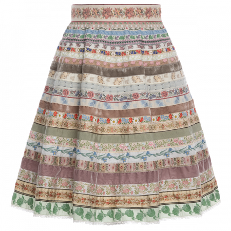 Traditional ribbon skirt "Sommerwiese" - Lena Hoschek