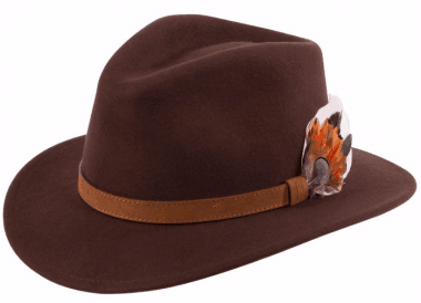 Alan Paine Unisex Felt Hat | country-catalogue.co.uk