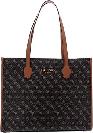 Amazon.com: GUESS US Silvana Logo Tote : Clothing, Shoes & Jewelry