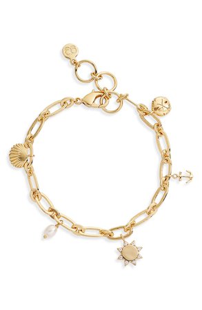 gorjana Seashell Charm Bracelet