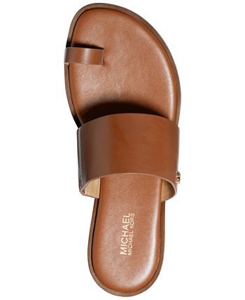 Michael Kors Women's August Flat Sandals & Reviews - Sandals - Shoes - Macy's