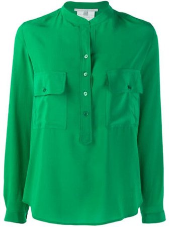 Green Stella McCartney Estelle Shirt | Farfetch.com