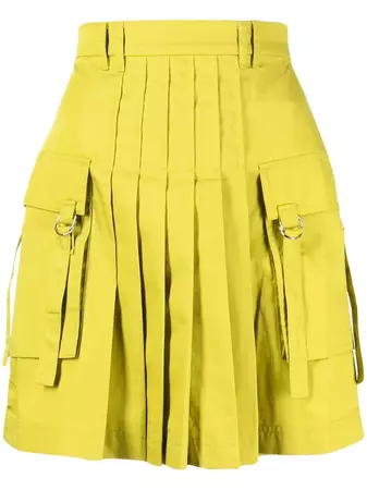 Rokh Pleated Mini Skirt - Farfetch